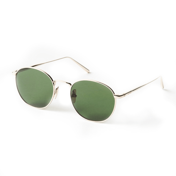 Round / Soft Gold & Graphite Green Lens - Shade Files